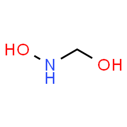 ChemSpider 2D Image | (hydroxyamino)methanol | CH5NO2