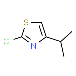 ChemSpider 2D Image | 2-Chloro-4-isopropylthiazole | C6H8ClNS