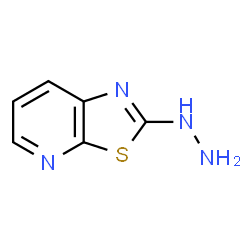 ChemSpider 2D Image | 2-Hydrazinylthiazolo[5,4-b]pyridine | C6H6N4S