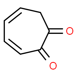ChemSpider 2D Image | cyclohepta-3,5-diene-1,2-dione | C7H6O2