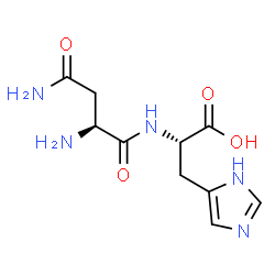 ChemSpider 2D Image | asn-his | C10H15N5O4