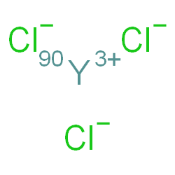 ChemSpider 2D Image | YTTRIUM CHLORIDE Y-90 | Cl390Y
