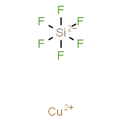 ChemSpider 2D Image | Cupric hexafluorosilicate | CuF6Si