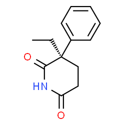 ChemSpider 2D Image | (R)-glutethimide | C13H15NO2