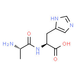 ChemSpider 2D Image | Ala-His | C9H14N4O3
