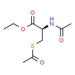 ChemSpider 2D Image | Ethyl N,S-diacetyl-L-cysteinate | C9H15NO4S