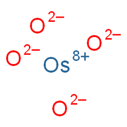 ChemSpider 2D Image | osmium(+8) cation; oxygen(-2) anion | O4Os