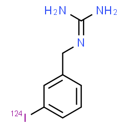 ChemSpider 2D Image | IOBENGUANE I-124 | C8H10124IN3