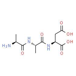 ChemSpider 2D Image | ala-ala-asp | C10H17N3O6