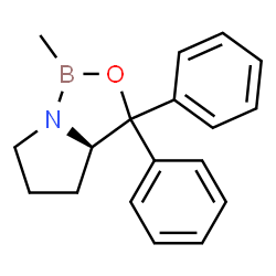 ChemSpider 2D Image | (R)-(+)-2-methyl-CBS-oxazaborolidine | C18H20BNO