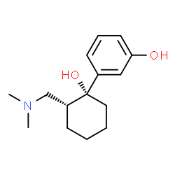 ChemSpider 2D Image | (-)-O-Desmethyl Tramadol | C15H23NO2