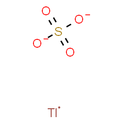 ChemSpider 2D Image | thallium sulfate | O4STl