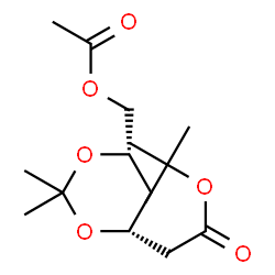 ChemSpider 2D Image | tert-Butyl 6-O-acetyl-2,4-dideoxy-3,5-O-isopropylidene-D-erythro-hexonate | C15H26O6