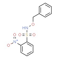 ChemSpider 2D Image | N-(Benzyloxy)-2-nitrobenzenesulfonamide | C13H12N2O5S