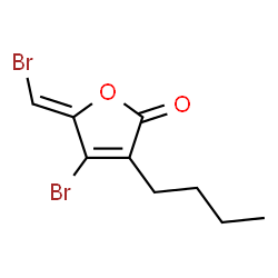 ChemSpider 2D Image | Z-fimbrolide (bromo) | C9H10Br2O2
