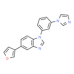 ChemSpider 2D Image | NS-2664 | C20H14N4O