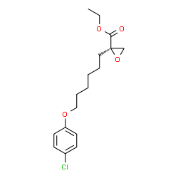 ChemSpider 2D Image | Etomoxir | C17H23ClO4
