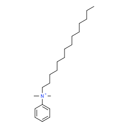 ChemSpider 2D Image | N,N-Dimethyl-N-tetradecylanilinium | C22H40N