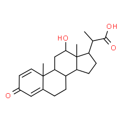 ChemSpider 2D Image | 2-(12-Hydroxy-10,13-dimethyl-3-oxo-6,7,8,9,10,11,12,13,14,15,16,17-dodecahydro-3H-cyclopenta[a]phenanthren-17-yl)propanoic acid | C22H30O4