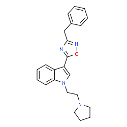 ChemSpider 2D Image | BzODZ-EPyr | C23H24N4O