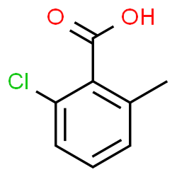 ChemSpider 2D Image | 2-Chloro-6-methylbenzoic acid | C8H7ClO2