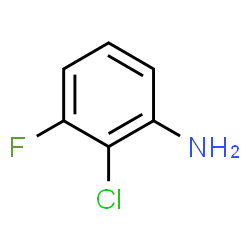ChemSpider 2D Image | 2-Chloro-3-fluoroaniline | C6H5ClFN