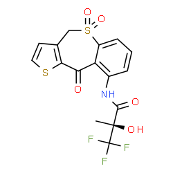 ChemSpider 2D Image | KW-7158 | C16H12F3NO5S2