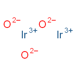 ChemSpider 2D Image | iridium(3+);oxygen(2-) | Ir2O3