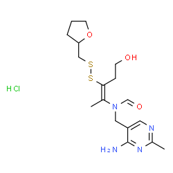 ChemSpider 2D Image | fursultiamine hydrochloride | C17H27ClN4O3S2