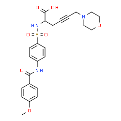 ChemSpider 2D Image | PG-530742 | C24H27N3O7S