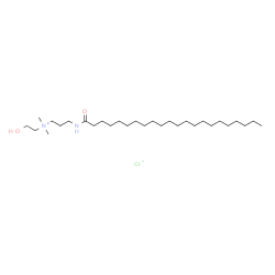 ChemSpider 2D Image | HYDROXYETHYL BEHENAMIDOPROPYL DIMONIUM CHLORIDE | C29H61ClN2O2