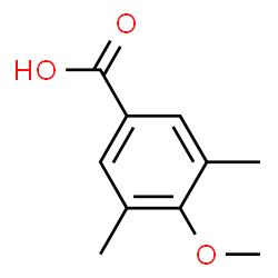 ChemSpider 2D Image | 3,5-dimethyl-p-anisic acid | C10H12O3