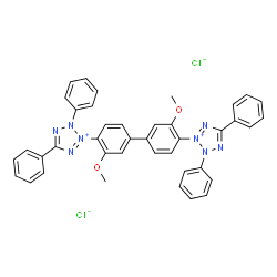 ChemSpider 2D Image | Tetrazolium blue | C40H32Cl2N8O2