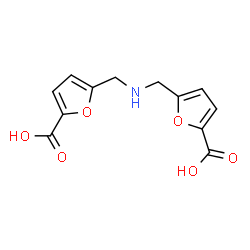 ChemSpider 2D Image | 5,5'-[Iminobis(methylene)]di(2-furoic acid) | C12H11NO6