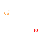 InChI=1/Cu.H2O/h;1H2/q+1;/p-1