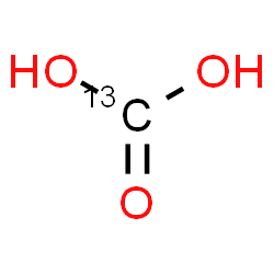 ChemSpider 2D Image | (~13~C)Carbonic acid | 13CH2O3