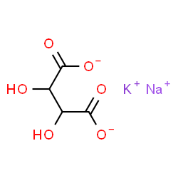 ChemSpider 2D Image | Potassium sodium tartrate | C4H4KNaO6