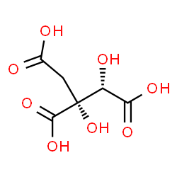 ChemSpider 2D Image | Hibiscus acid | C6H8O8