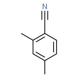 ChemSpider 2D Image | 2,4-DIMETHYLBENZONITRILE | C9H9N