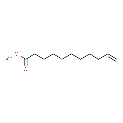 ChemSpider 2D Image | potassium undecylenate | C11H19KO2