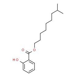 ChemSpider 2D Image | Isodecylsalicylate | C17H26O3