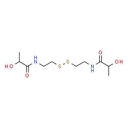 ChemSpider 2D Image | DITHIODIETHYL BIS-LACTAMIDE | C10H20N2O4S2