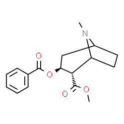 ChemSpider 2D Image | (-)-Pseudococaine | C17H21NO4