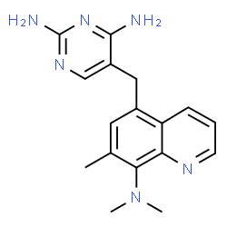 ChemSpider 2D Image | baquiloprim | C17H20N6