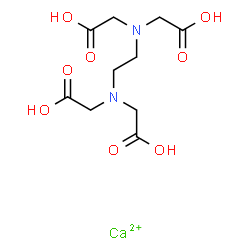 ChemSpider 2D Image | calcium 2-[2-(bis(carboxymethyl)amino)ethyl-(carboxymethyl)amino]acetic acid | C10H16CaN2O8