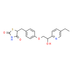 ChemSpider 2D Image | 2-Hydroxypioglitazone | C19H20N2O4S