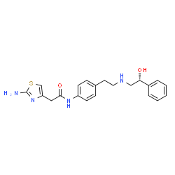 ChemSpider 2D Image | Mirabegron | C21H24N4O2S