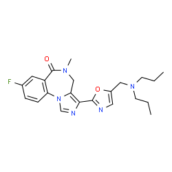 ChemSpider 2D Image | Ro48-8684 | C22H26FN5O2