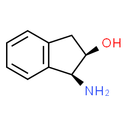 ChemSpider 2D Image | cis-1-Amino-2-indanol | C9H11NO