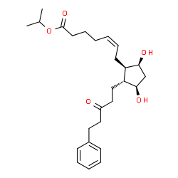 ChemSpider 2D Image | 15-keto Latanoprost | C26H38O5